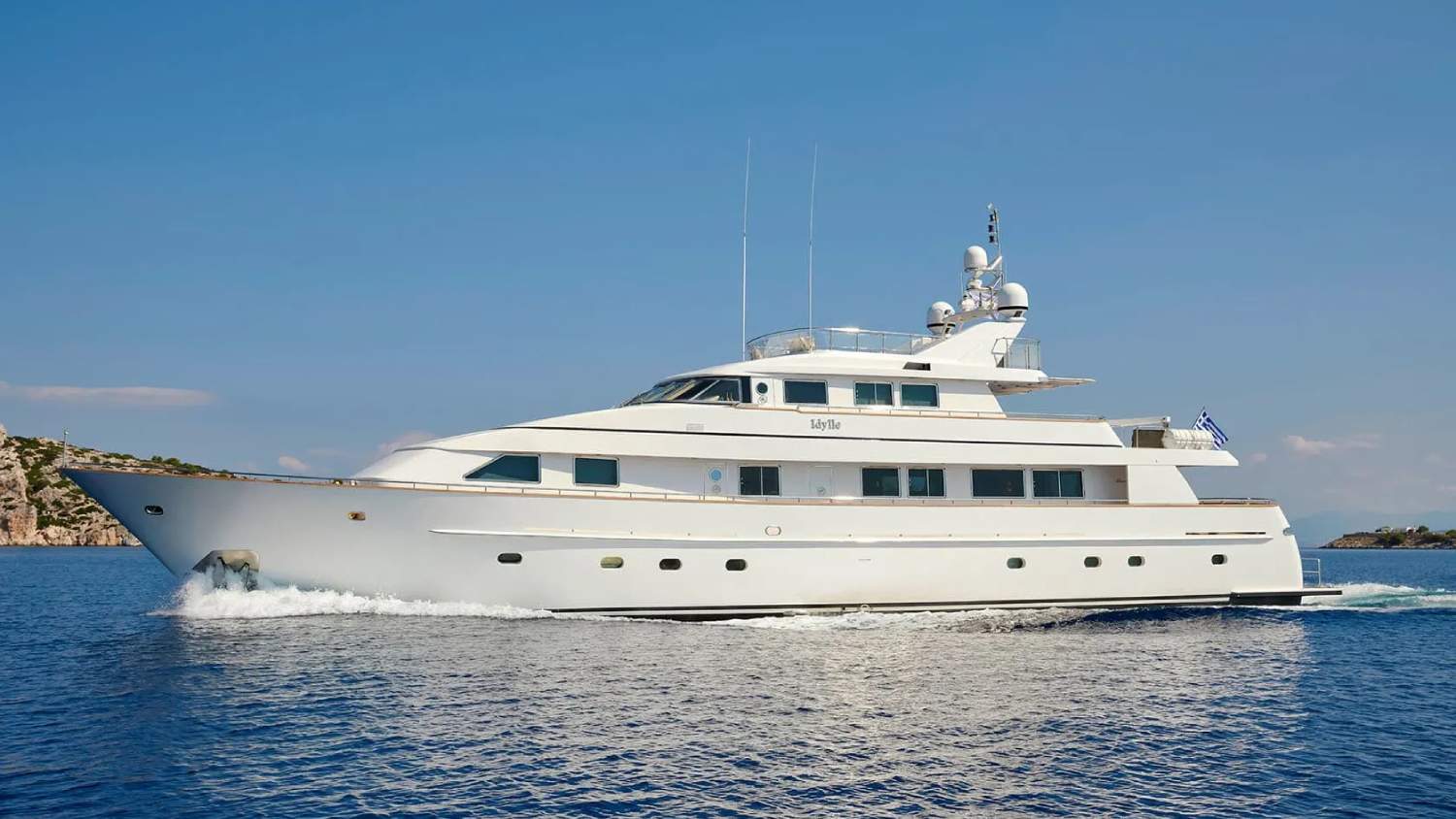Motor Yacht IDYLLE available for charter