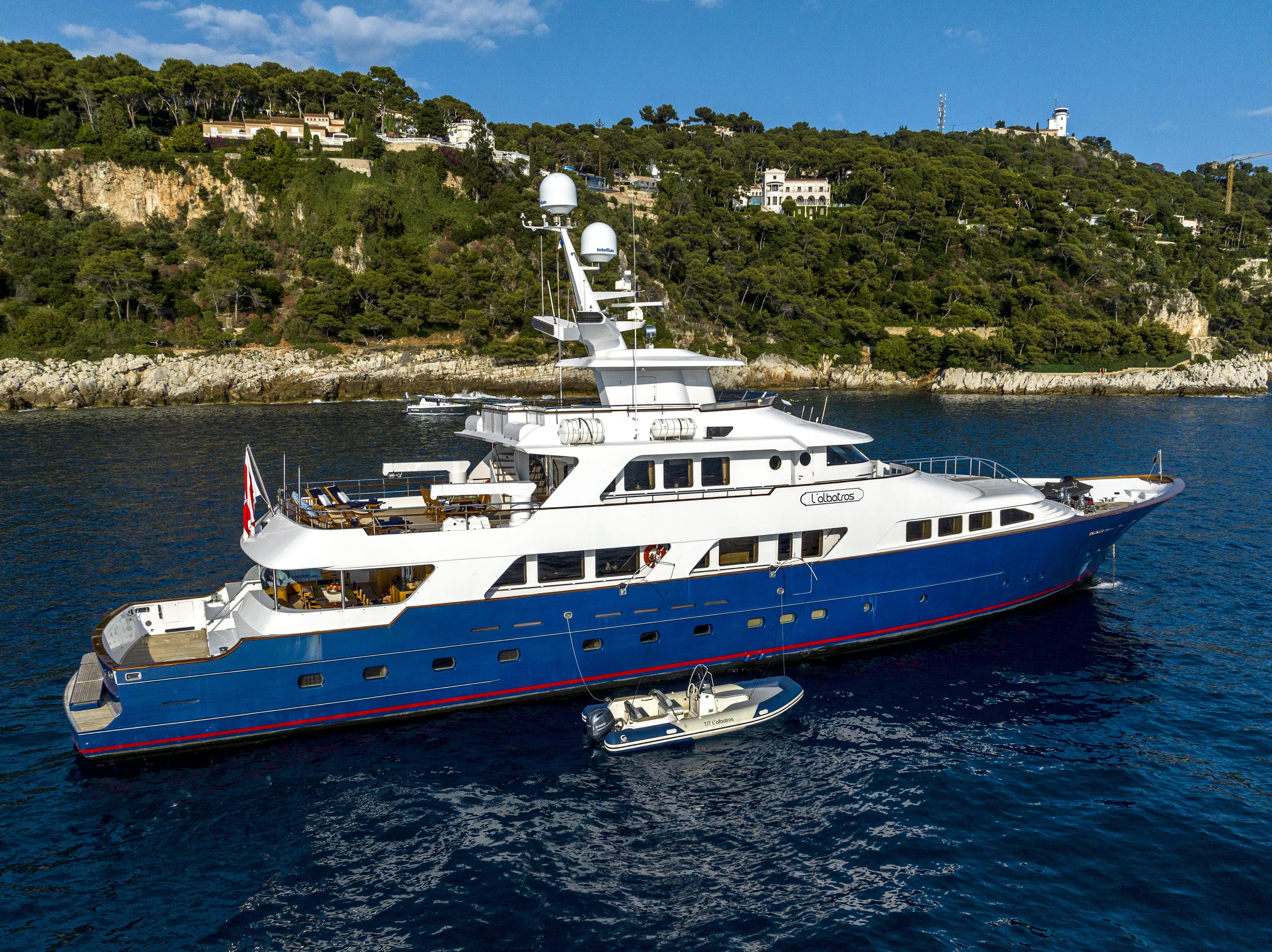 Motor yacht L'ALBATROS 43.6m by Sterling