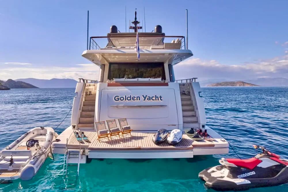 Motor yacht O'RION 41m by Siar Moschini Build / Golden Yachts Refit