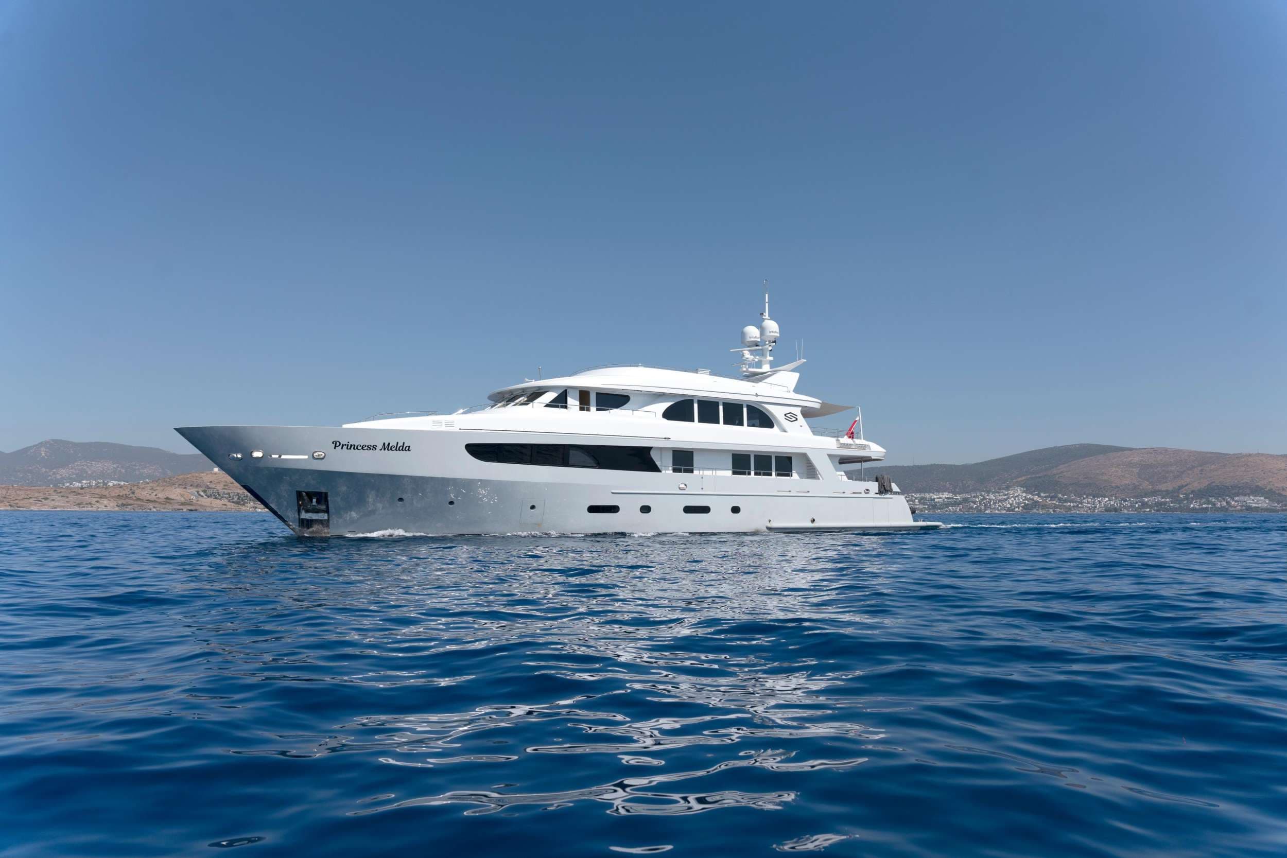 Motor yacht PRINCESS MELDA 42m by Bodrum Shipyard