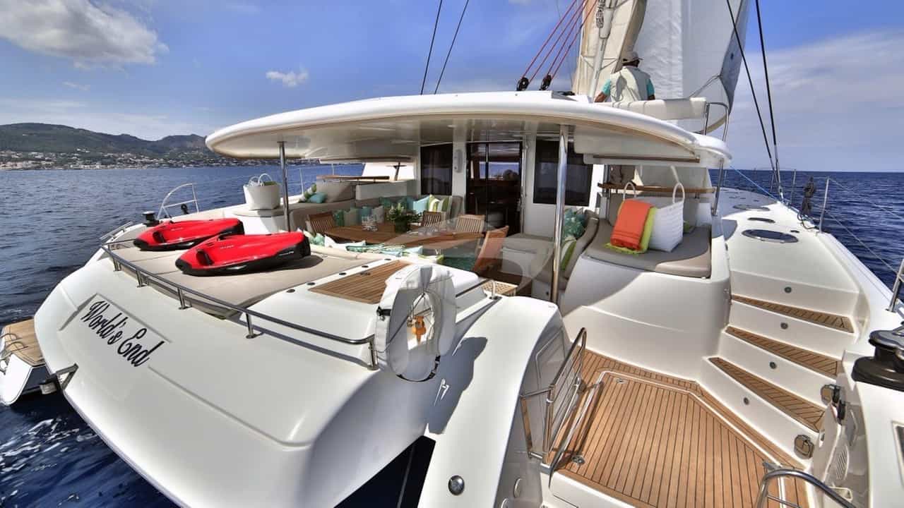 Sailing yacht World's End 20m by Fountaine Pajot