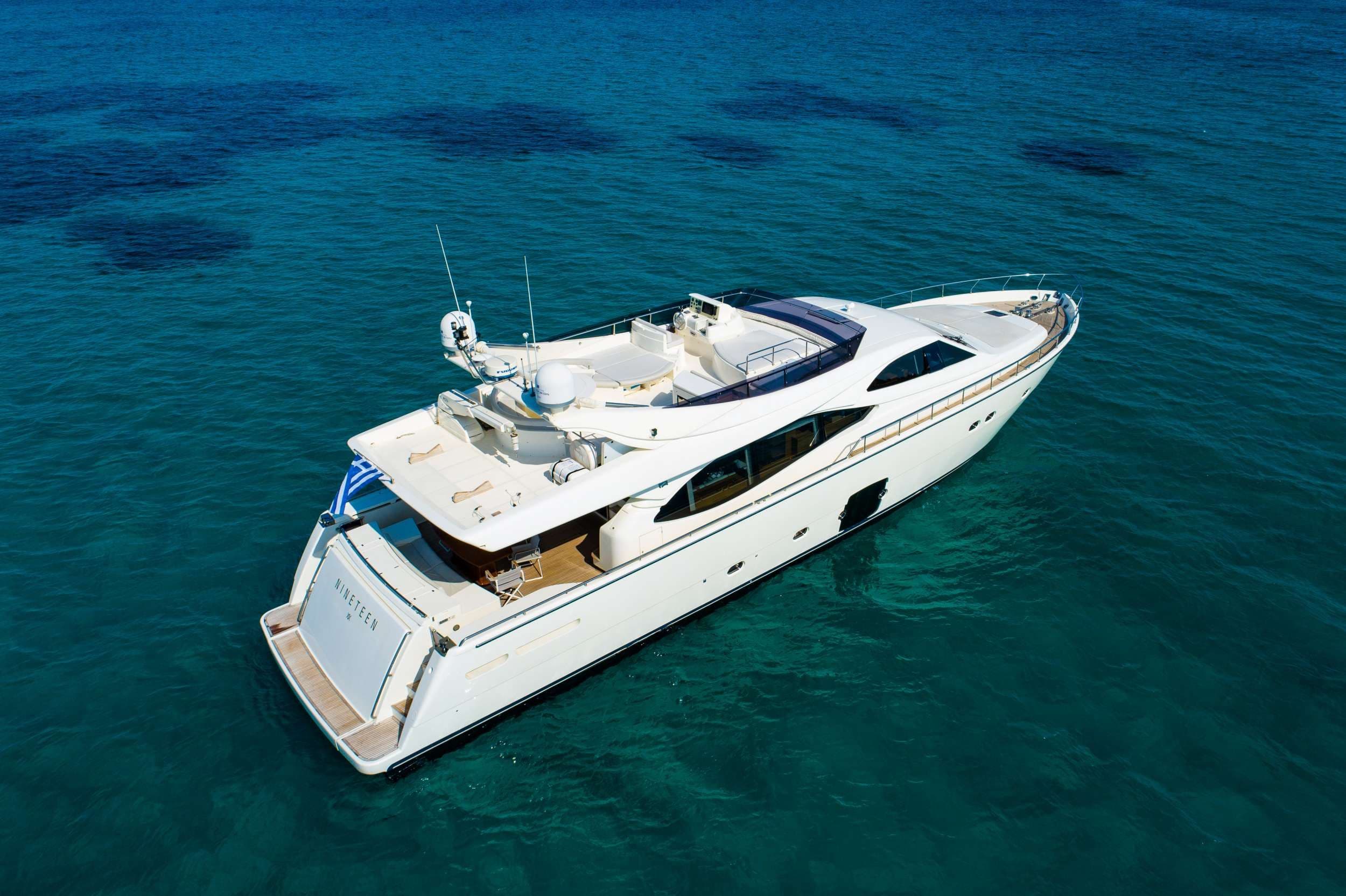 Motor yacht NINETEEN 24m by Ferretti