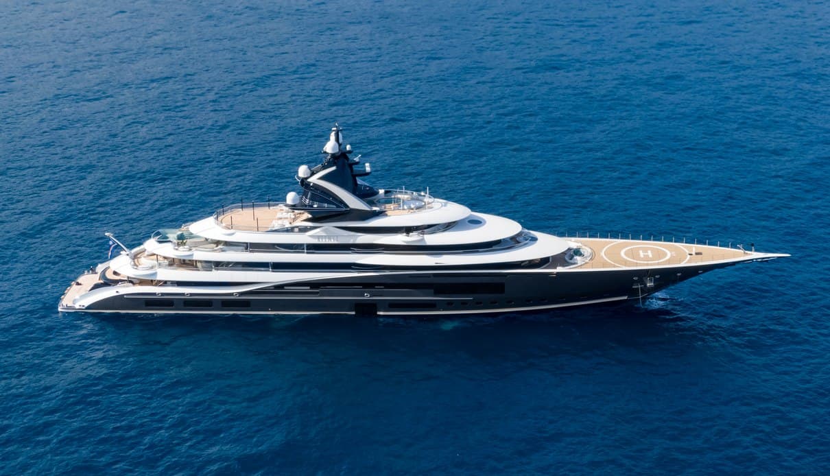 Motor yacht KISMET 122m by Lurssen