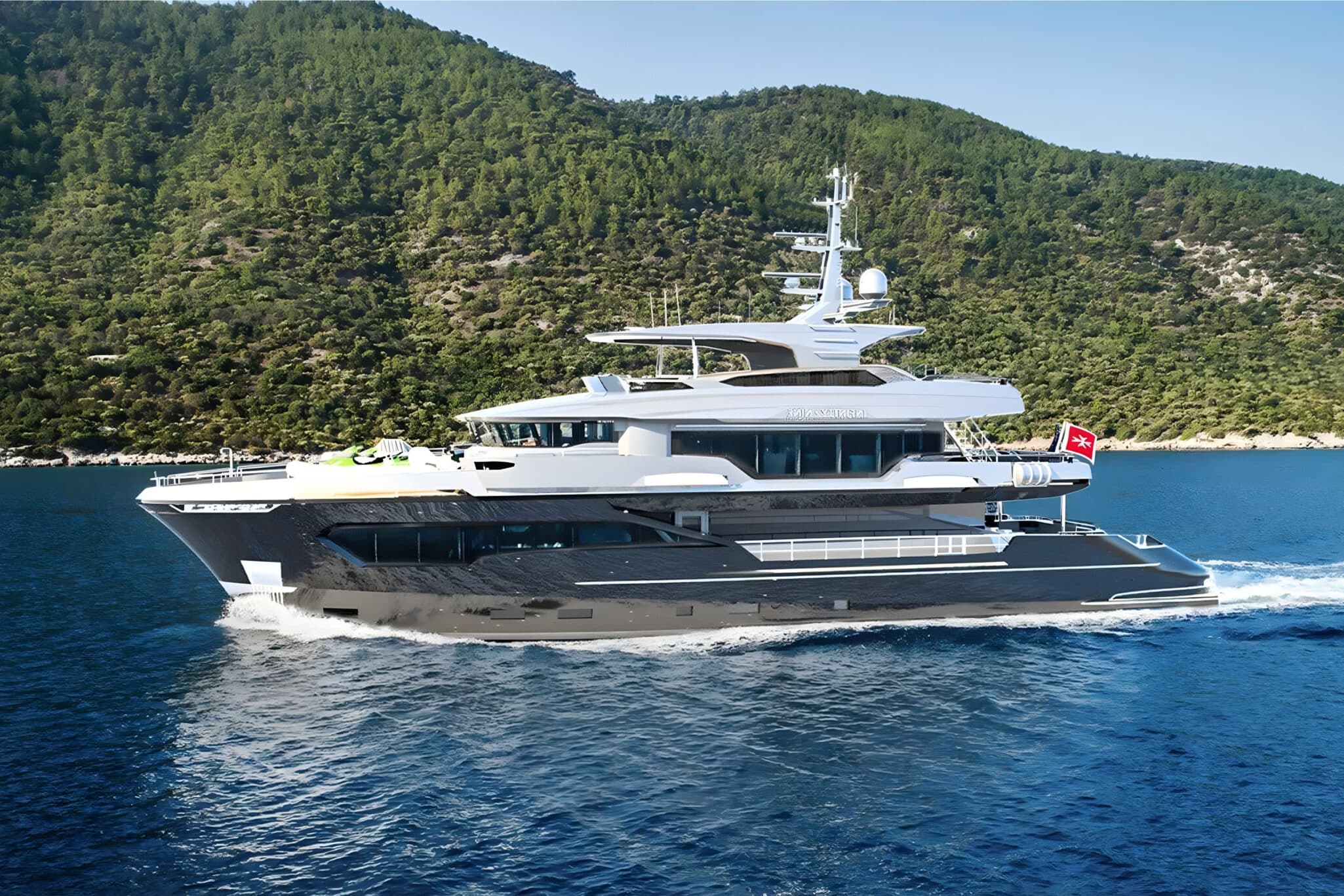 Motor yacht INFINITY NINE 35.2m by AvA Yachts