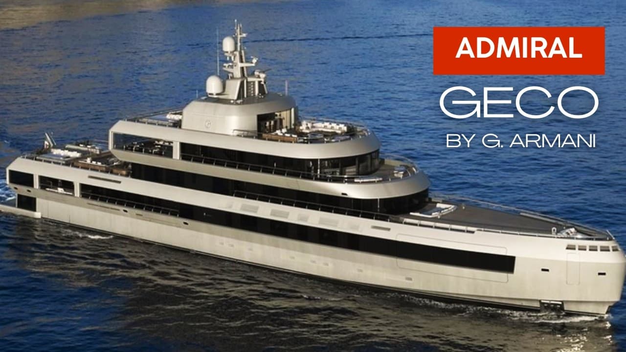 Motor yacht GECO (by G. Armani) 72m