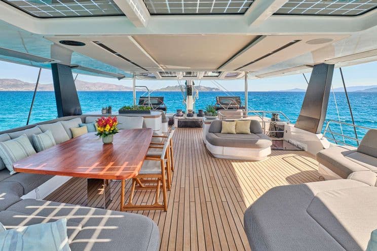 Sailing yacht ALOIA 80 24m by Fountaine Pajot