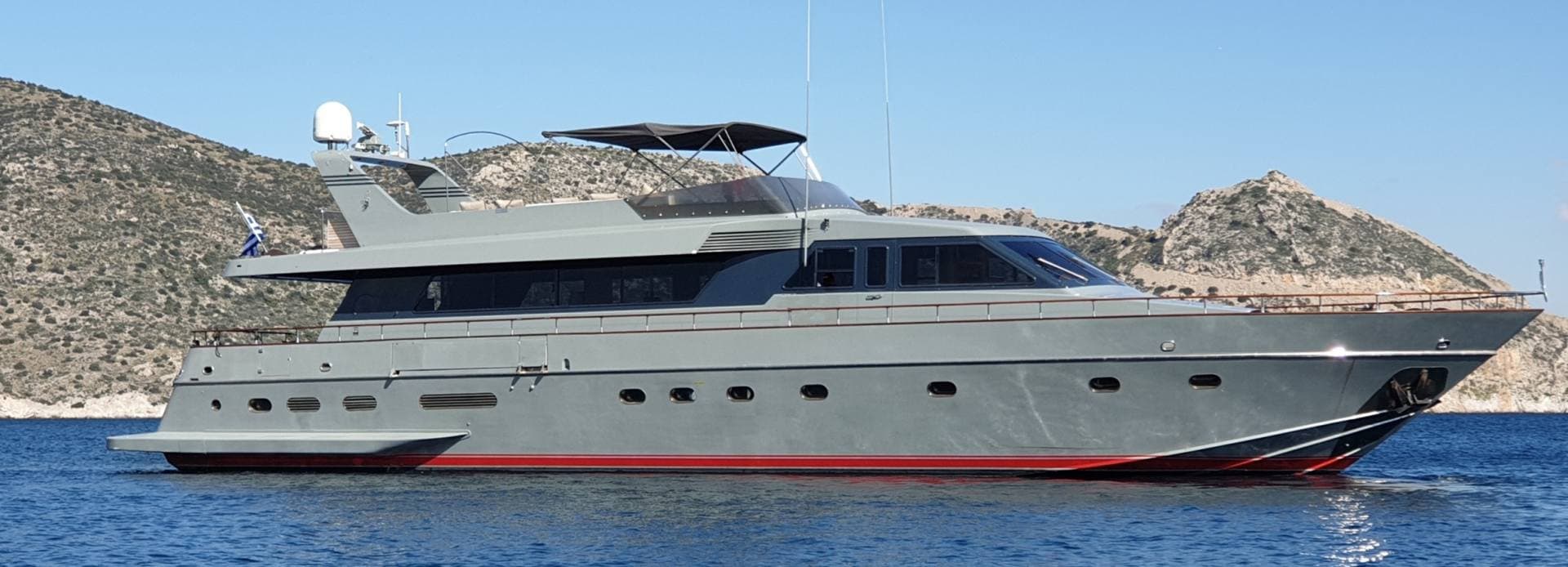 Motor yacht Kiss 27m by Canados