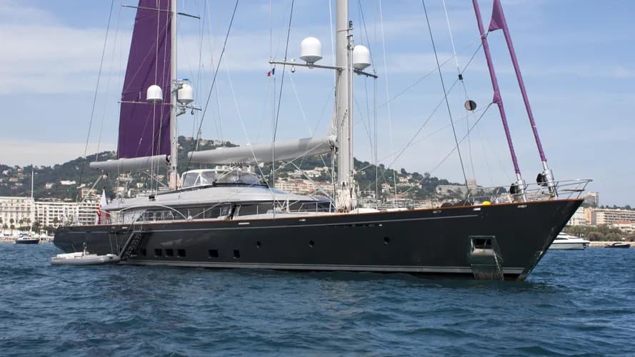 Sailing yacht BARACUDA VALLETTA 50m by Perini Navi