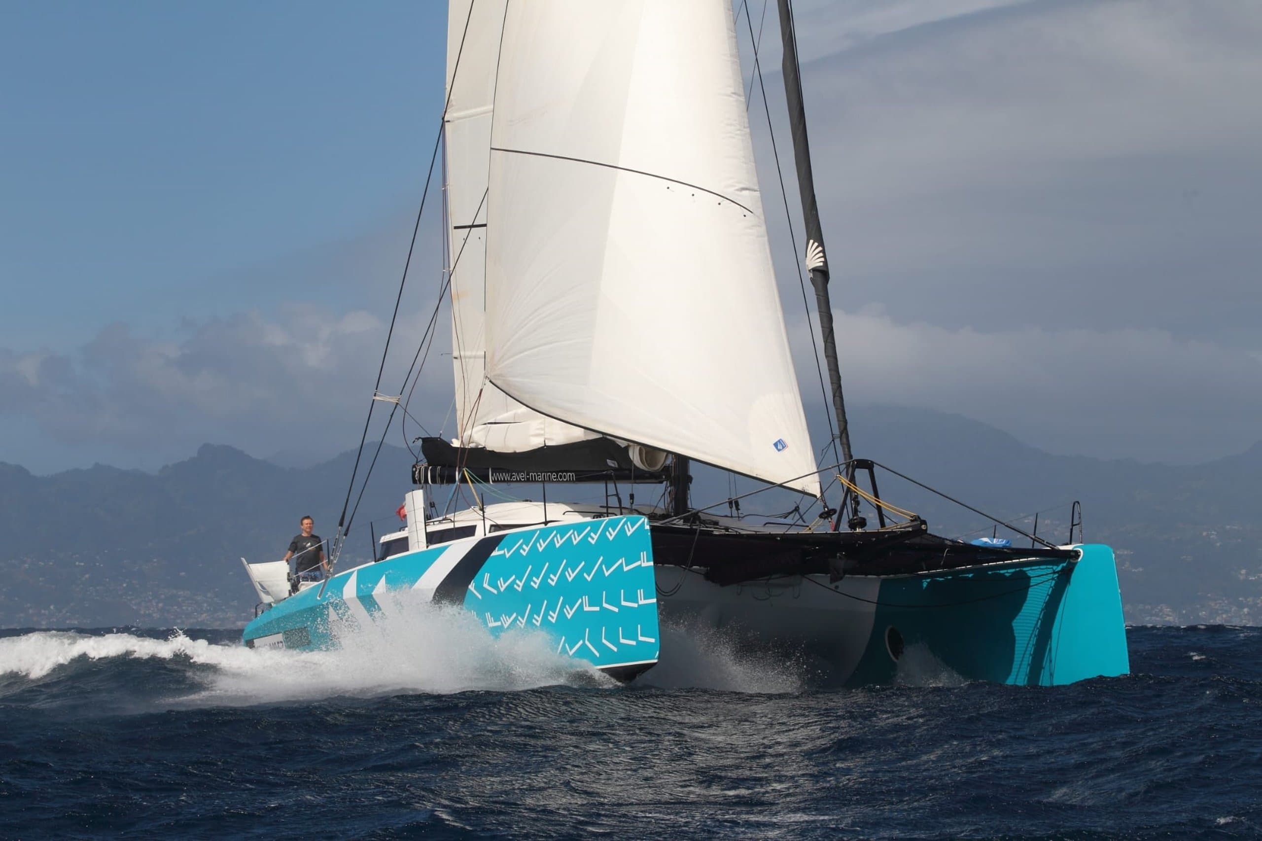 Sailing yacht AVEL VAEZ 17.58m by Marsaudon Composites