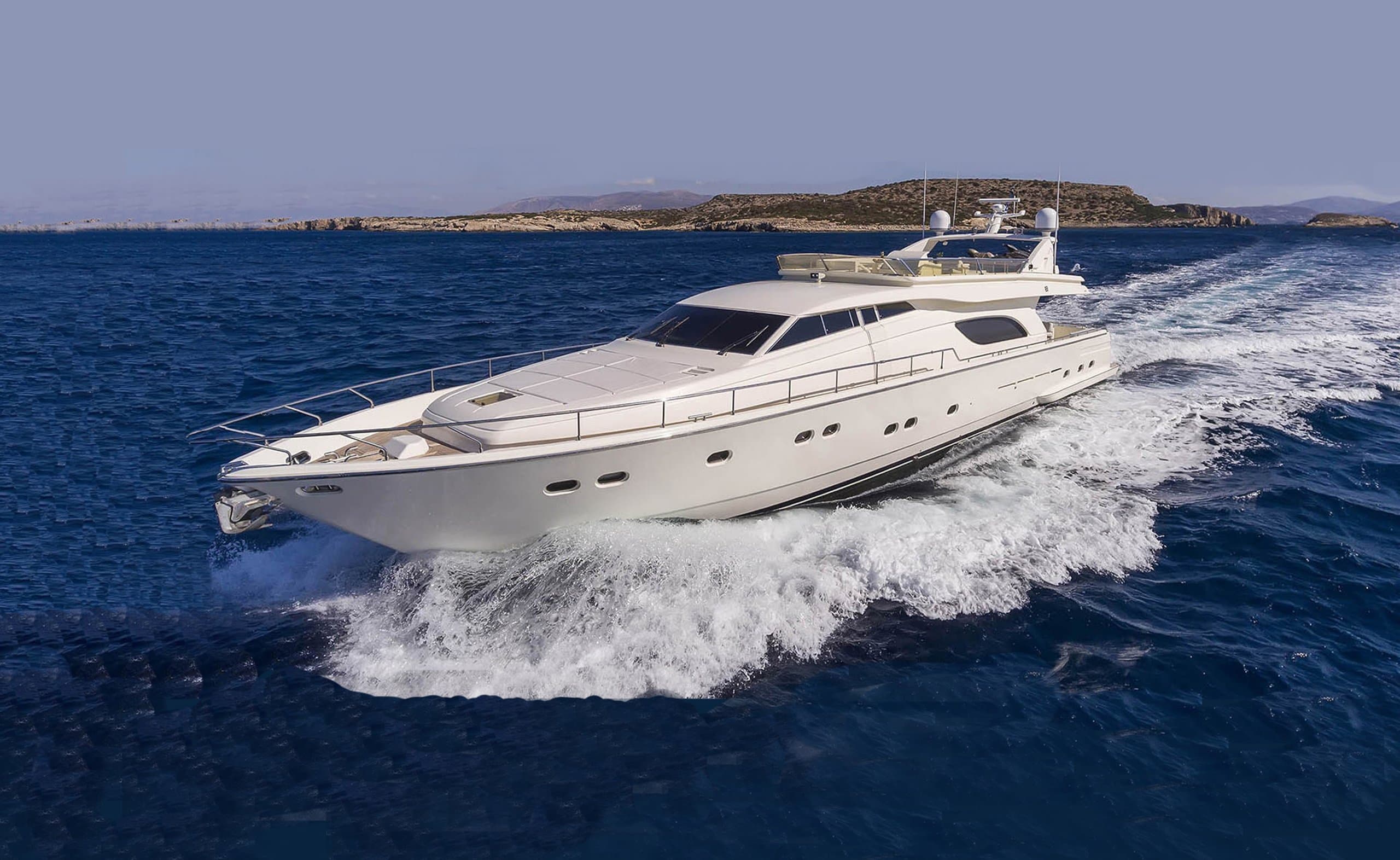 Motor yacht KENTAVROS II 23.98m by Ferretti