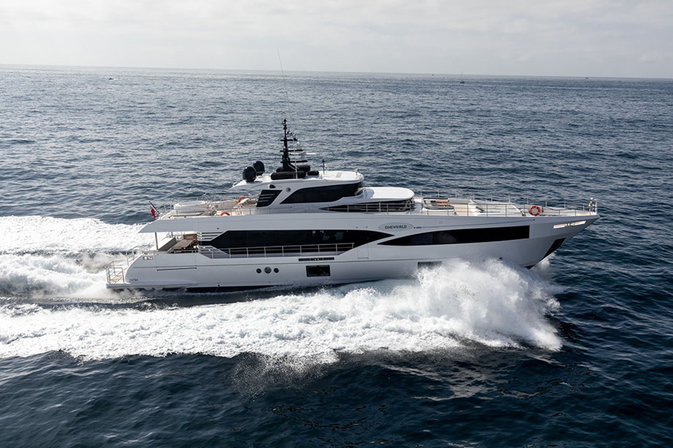 Motor Yacht ONEWORLD available for charter