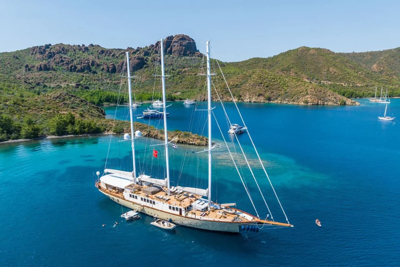 Yacht YAZZ 55.98m by Aegean Yacht