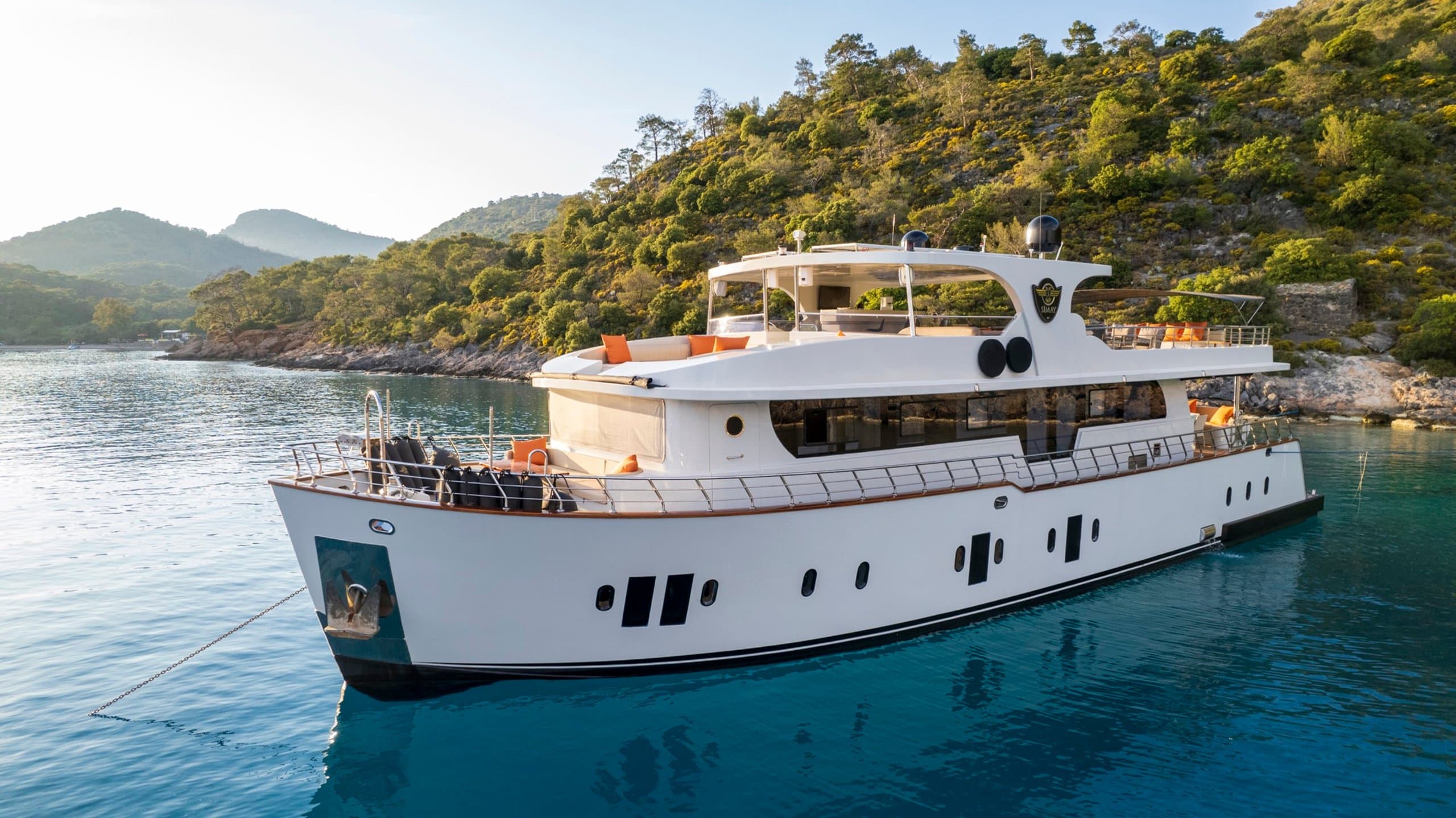 Motor yacht SIMAY S 26m by Custom