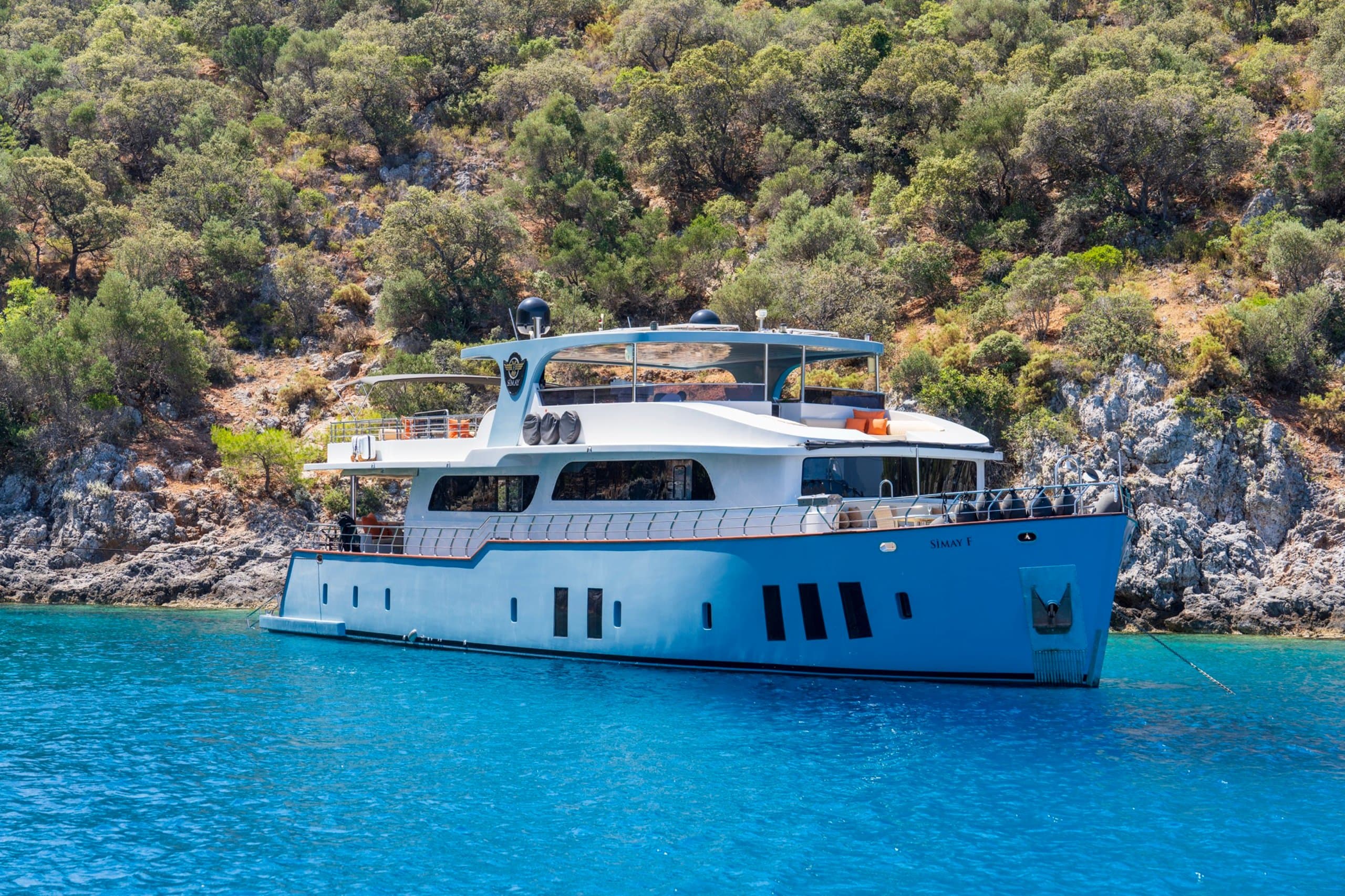 Motor yacht SIMAY F 26m by Hasmarin Yachting