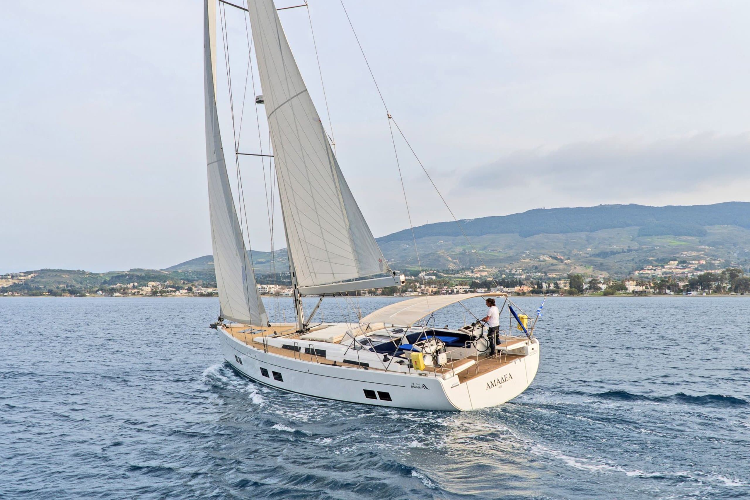 Sailing Yacht AMADEA available for charter