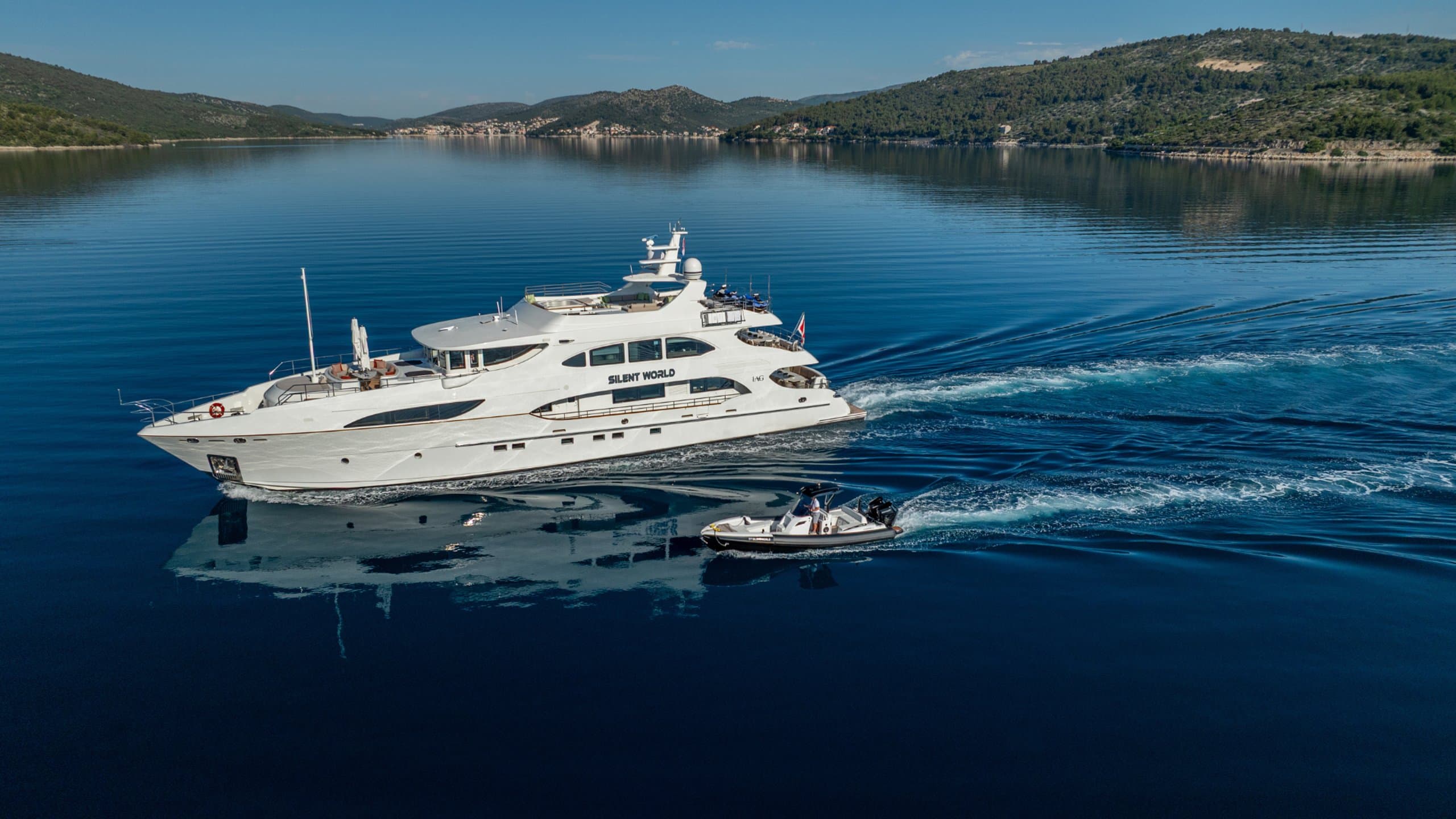 Motor yacht SILENT WORLD 39m by IAG Yacht Engineering Co LTD