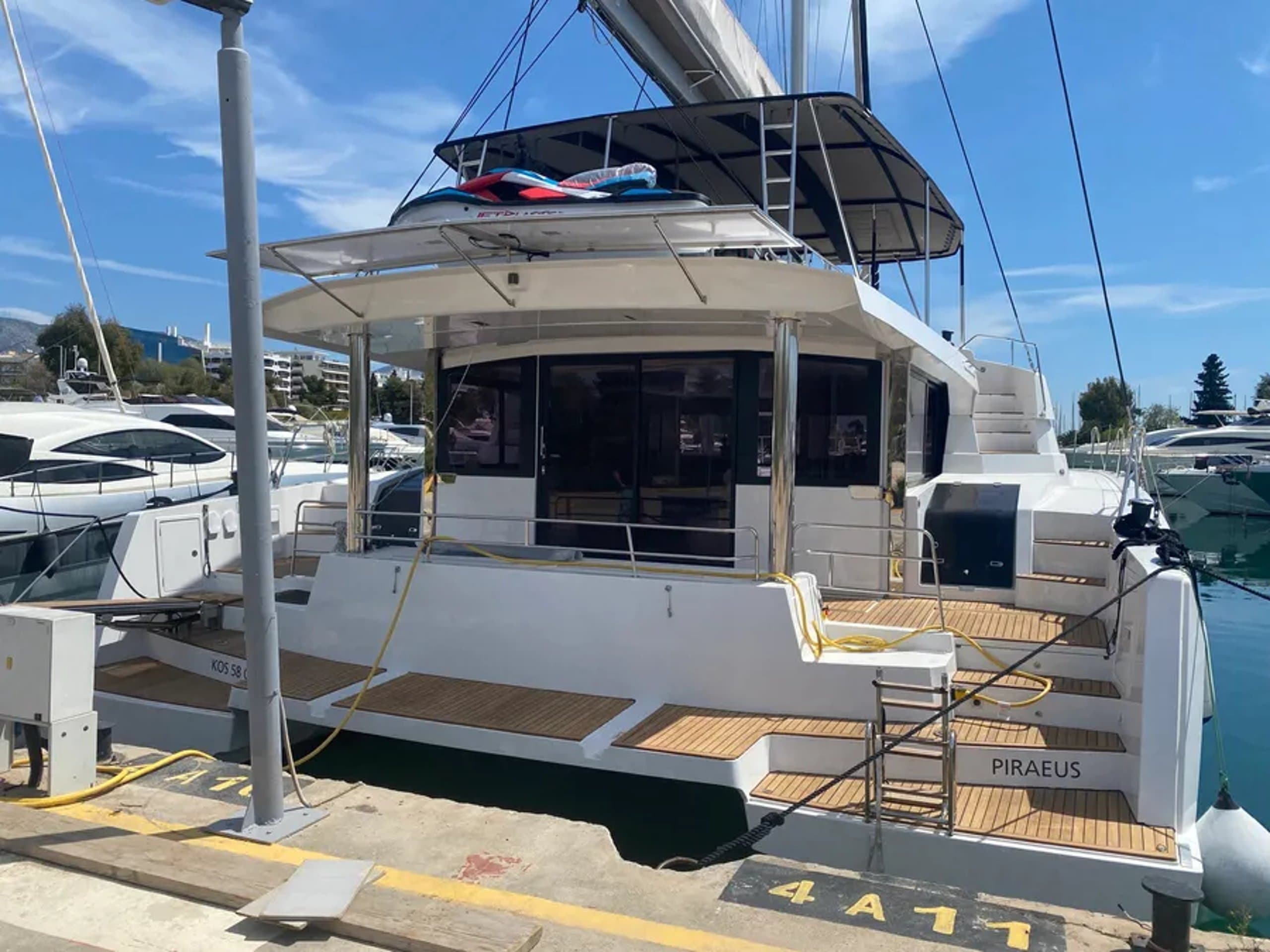 Sailing Yacht KOS 58.CAT available for charter