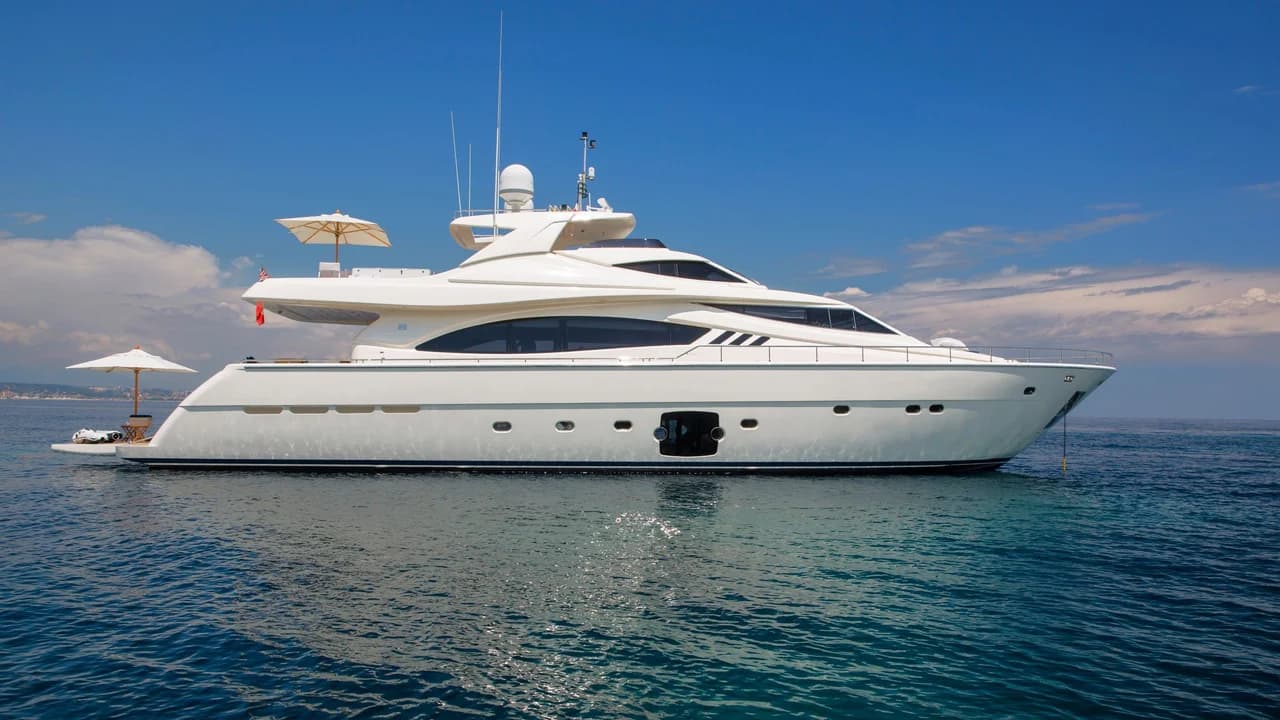Yacht PORTHOS SANS ABRI 27.07m by Ferretti Yachts