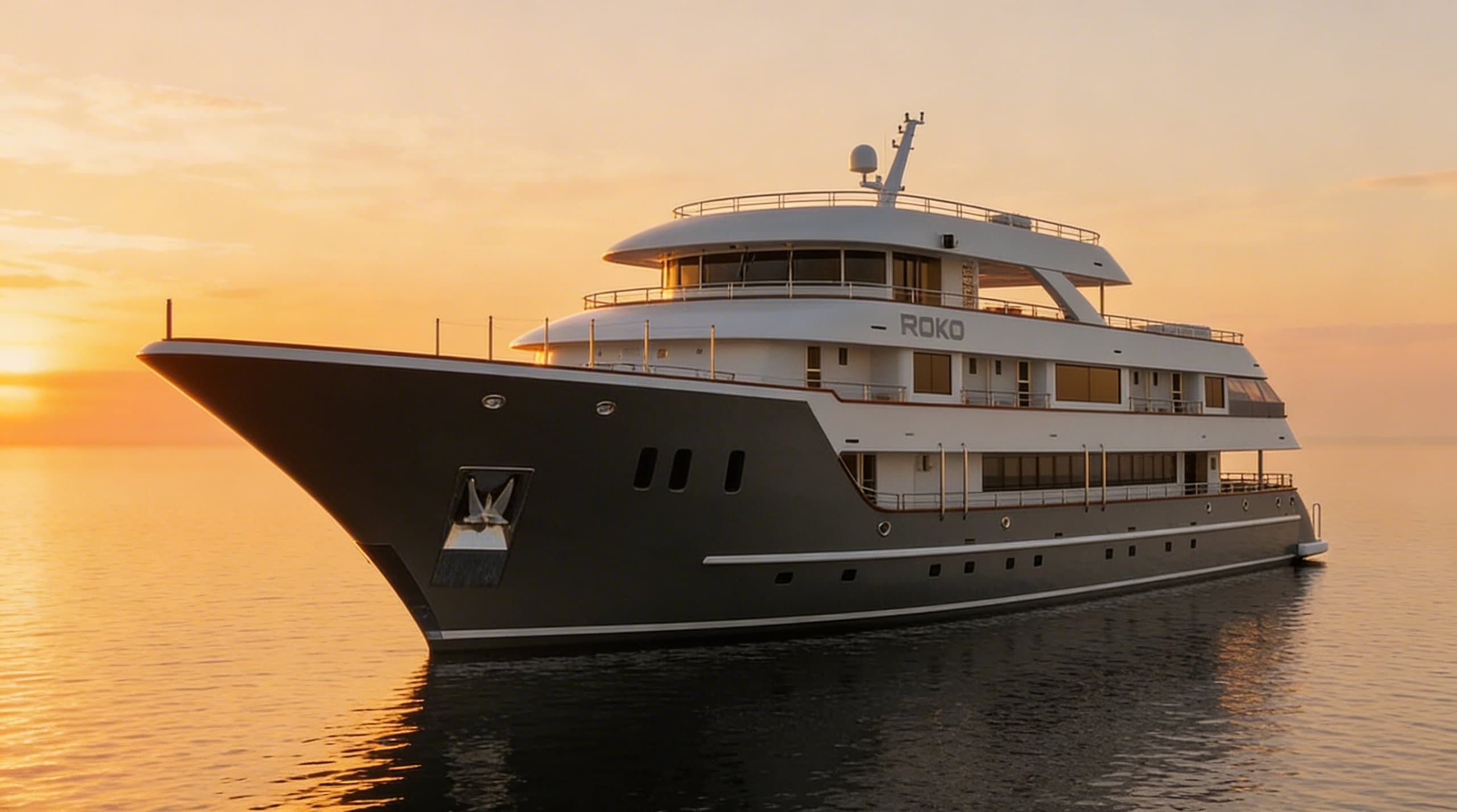 Motor yacht ROKO 50m by Custom