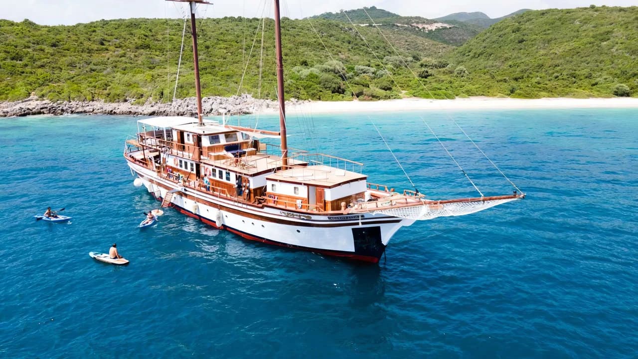 Yacht AEGEOTISSA II 40m by Custom Gulet-Motor Sailor