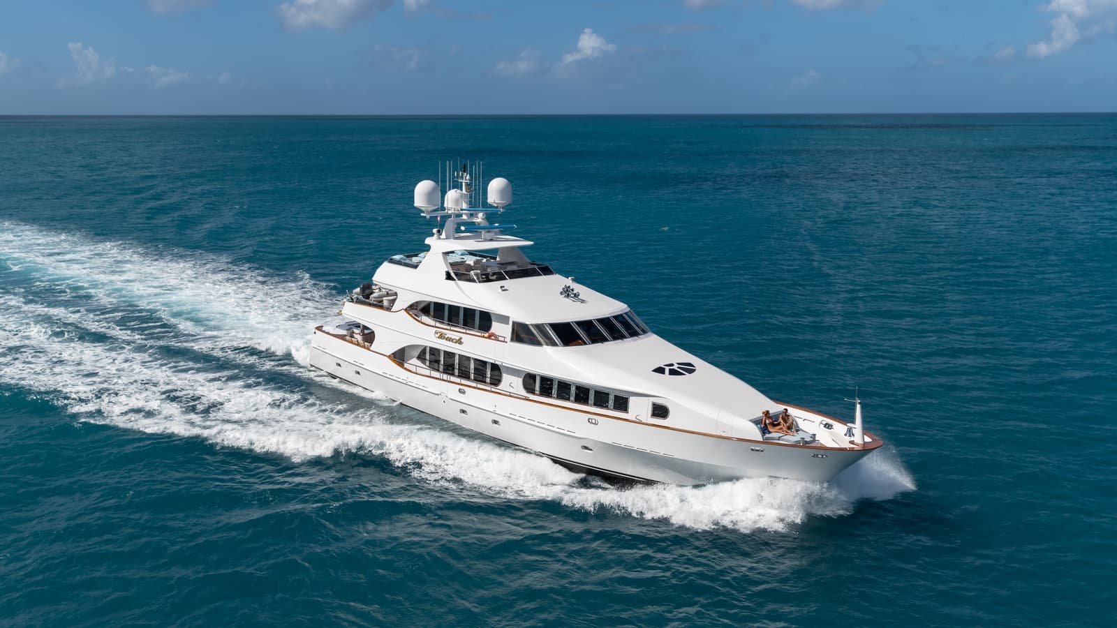 Yacht TOUCH 36.58m by Louisbourg