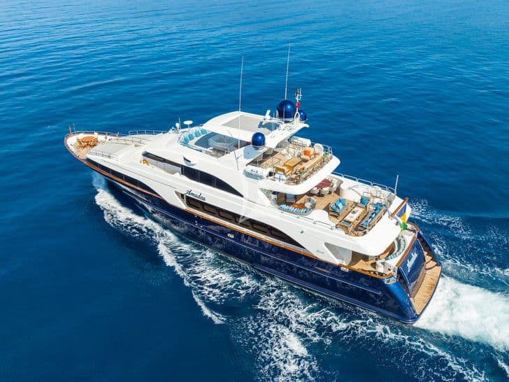 Motor Yacht AMADEA available for charter