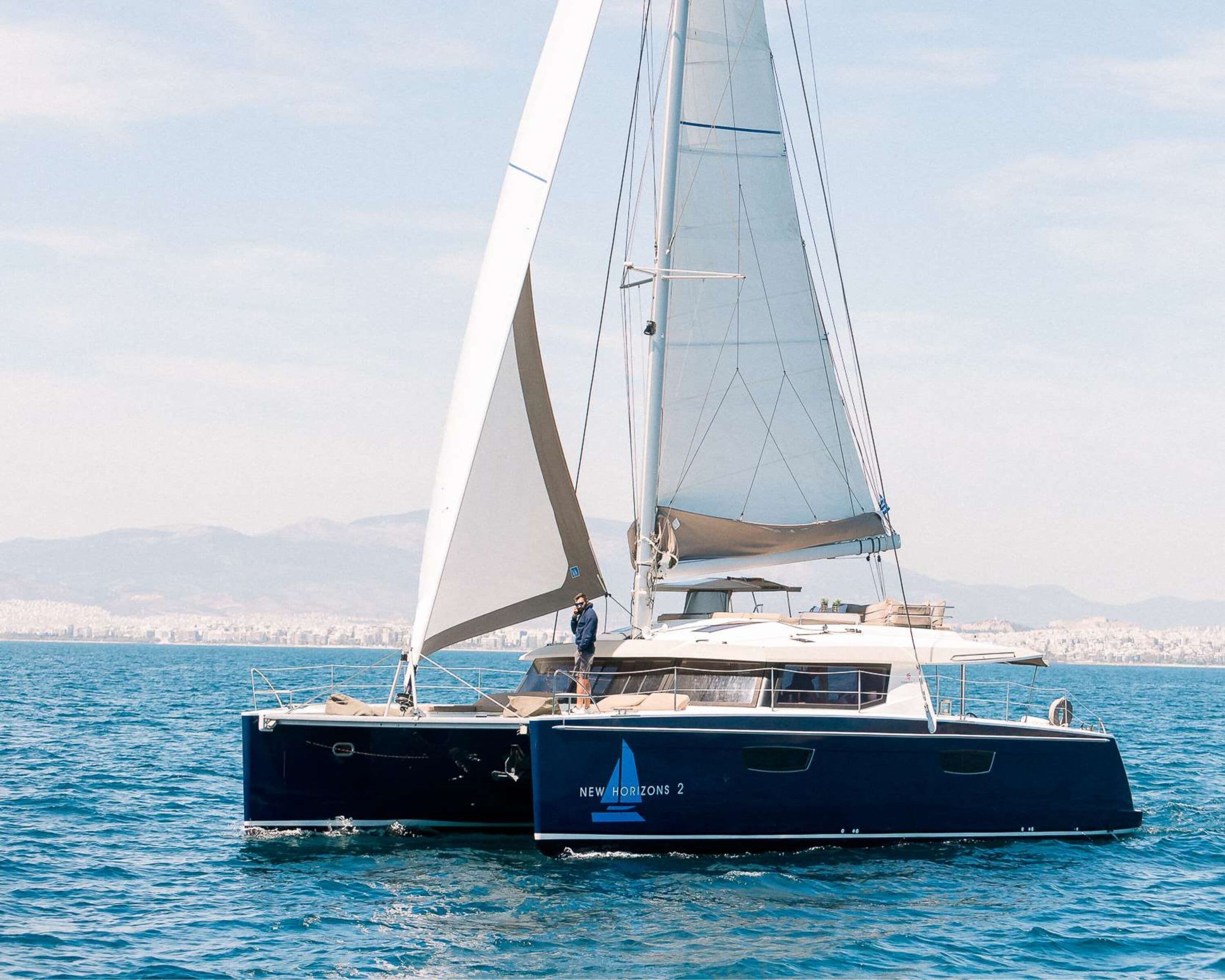 Sailing yacht NEW HORIZONS 2 15m by Fountaine Pajot