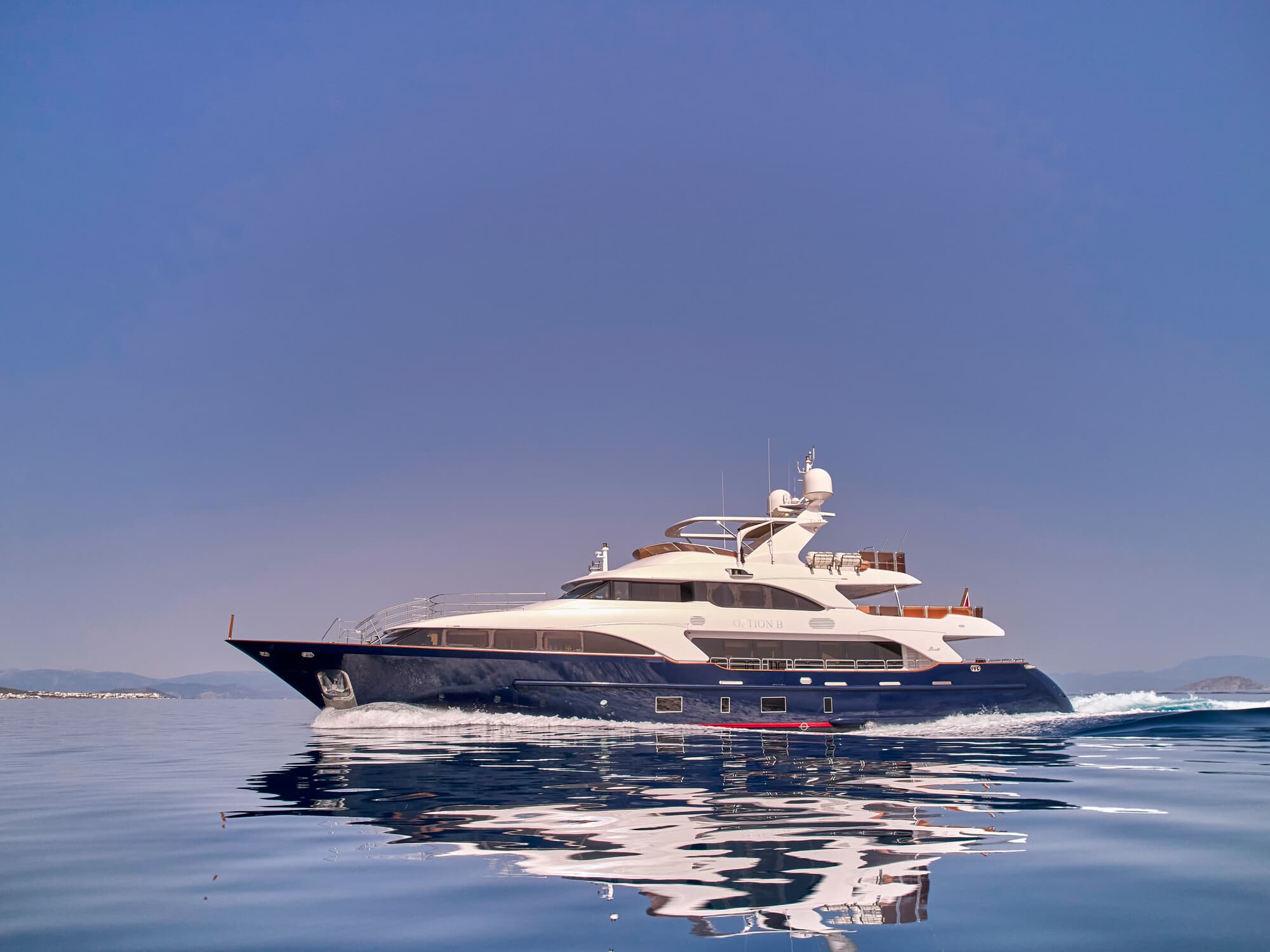 Motor Yacht OPTION B available for charter