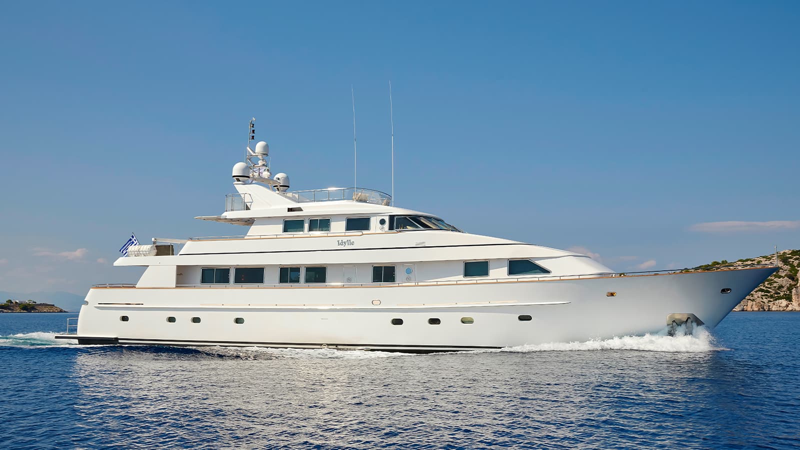 Motor Yacht IDYLLE available for charter