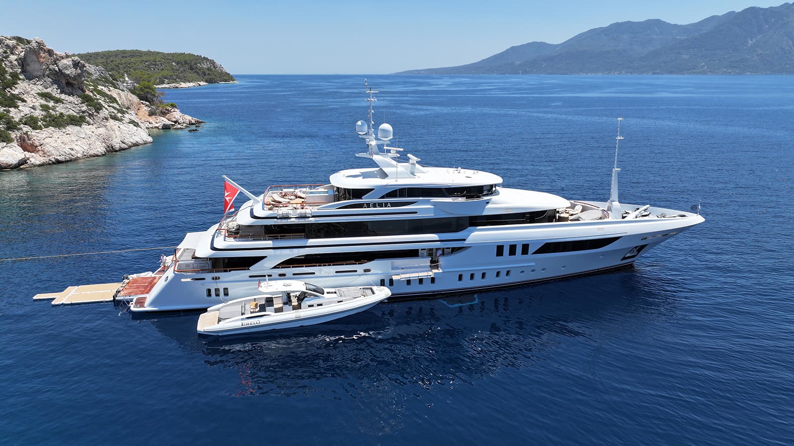 Motor yacht AELIA 56m