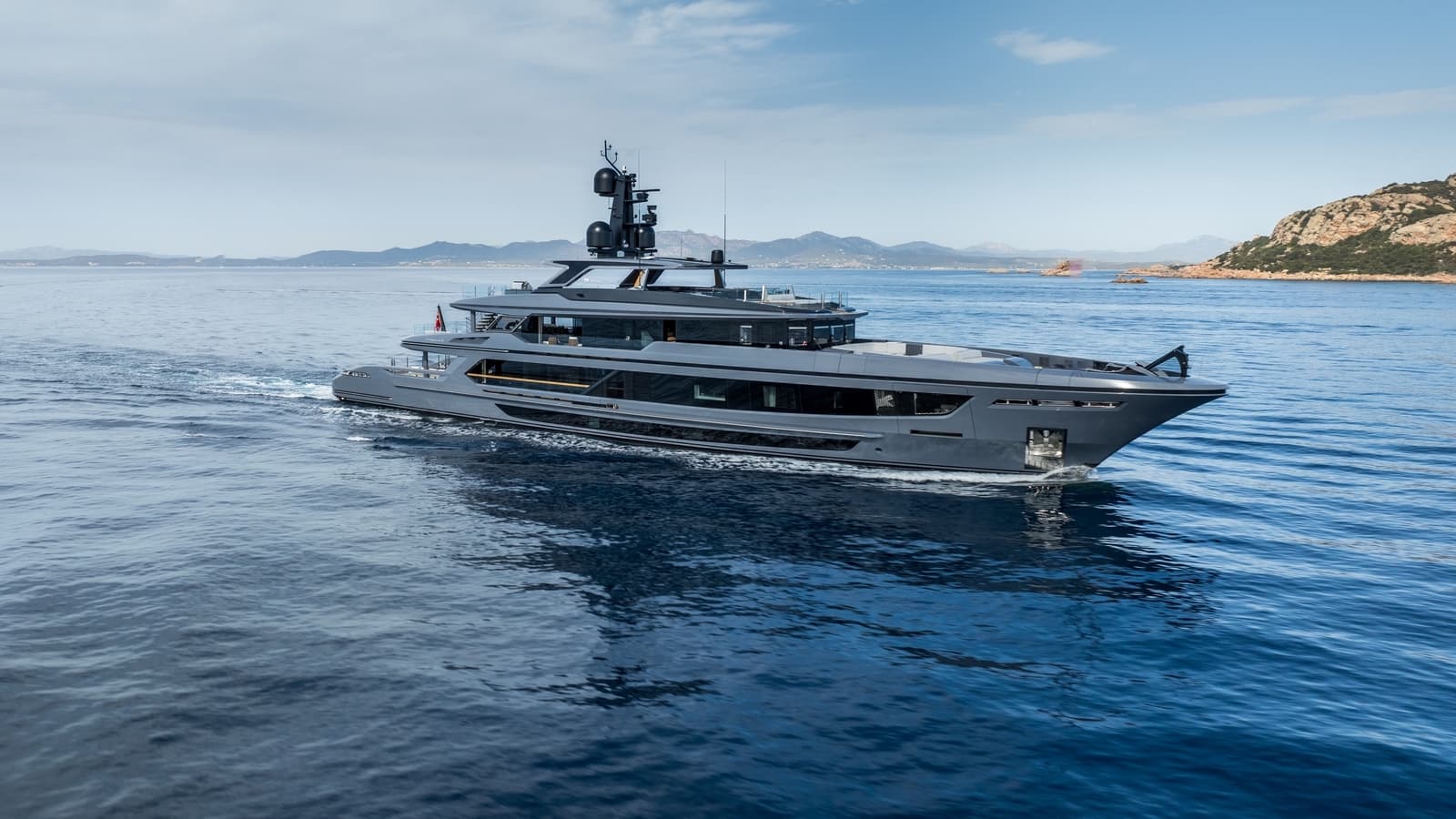 Yacht AKULA 52.32m by Baglietto