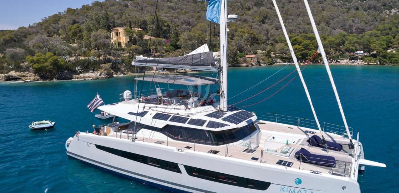Sailing yacht KIMATA 20.36m by Fountaine Pajot