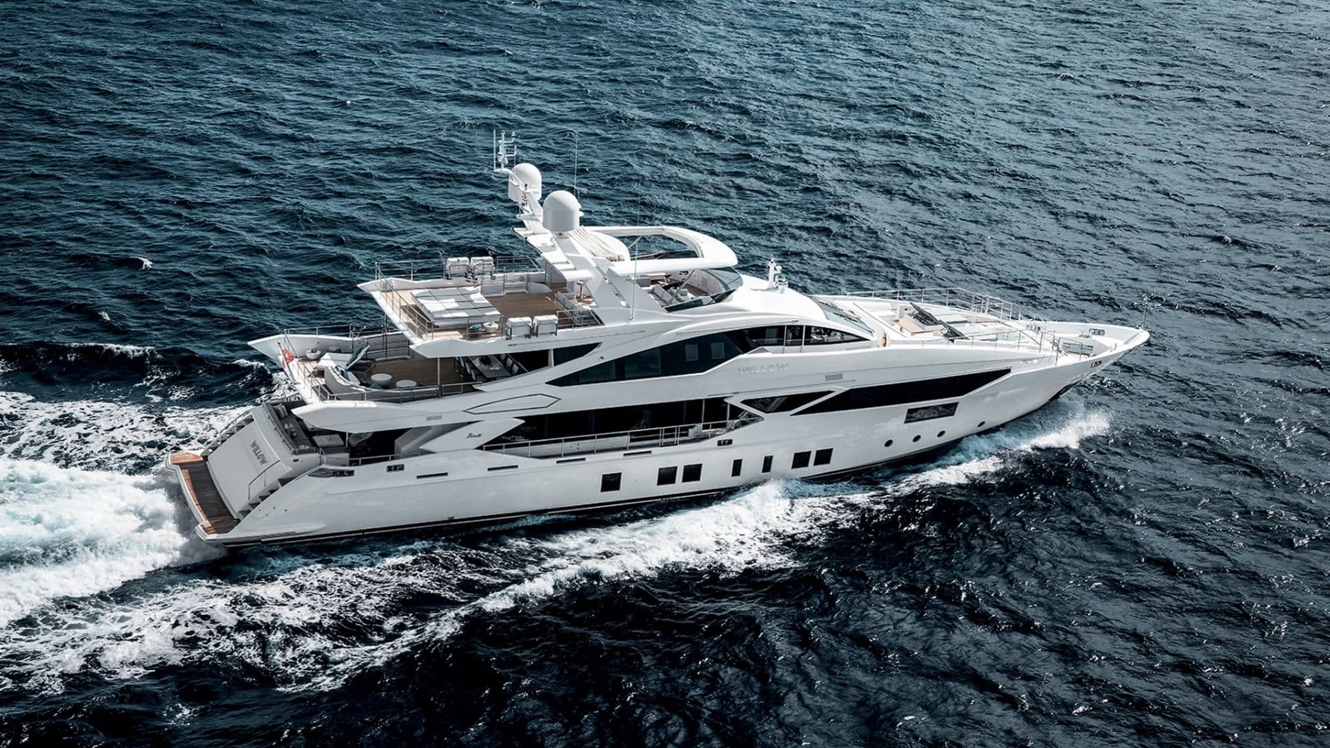 Motor Yacht WILLOW available for charter