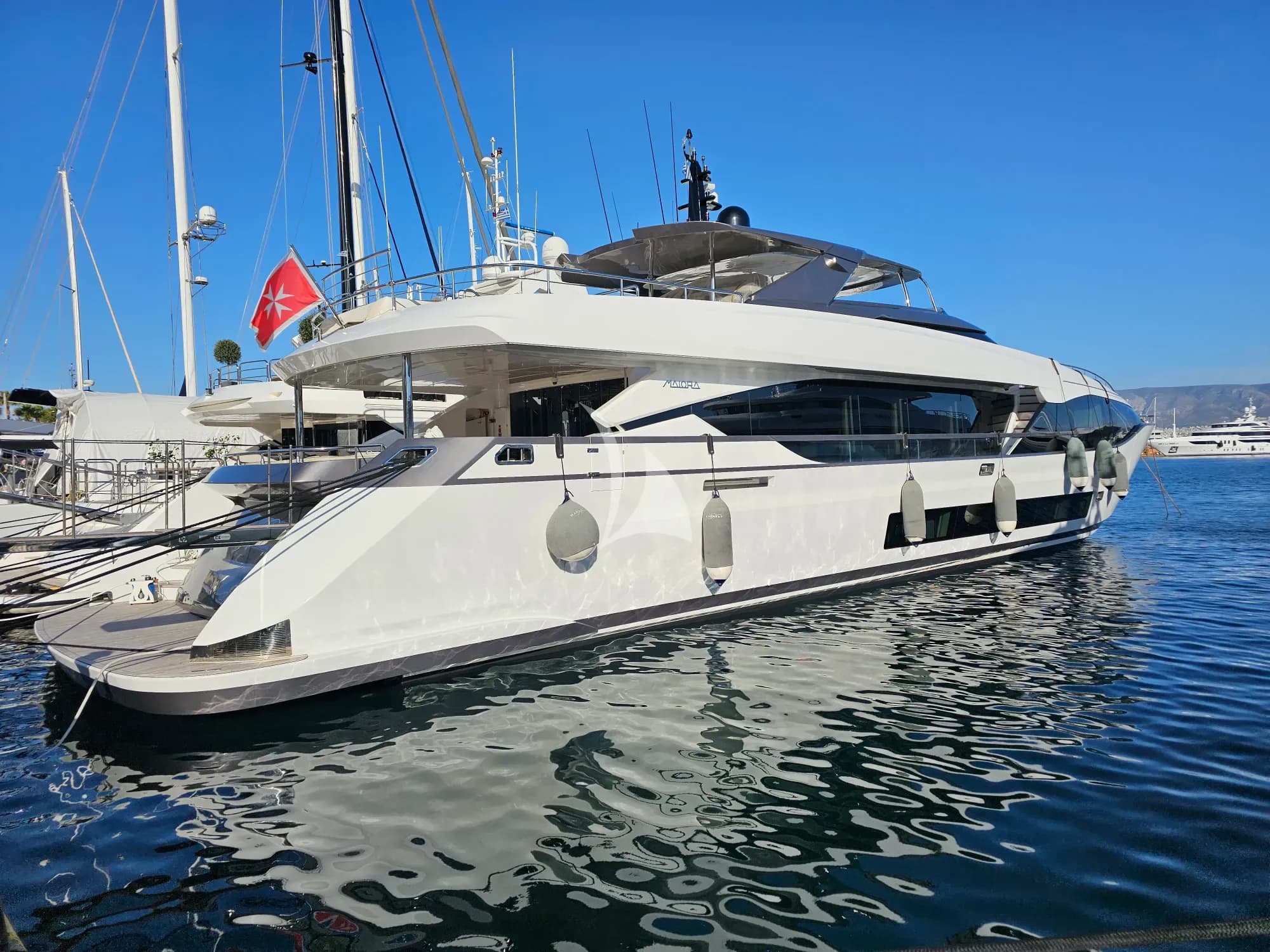 Motor yacht PERSEUS 36.1m by Maiora