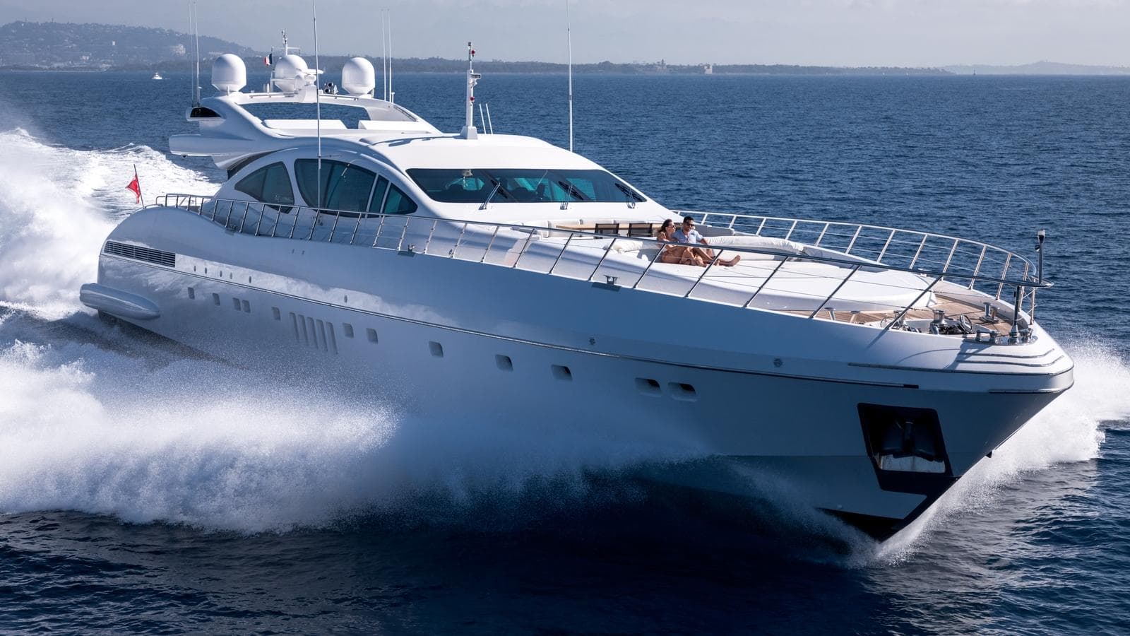 Yacht BEACHOUSE 40m by Mangusta (Overmarine)